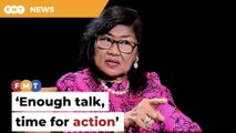 Enough sound bites, time for real action against graft, says Rafidah