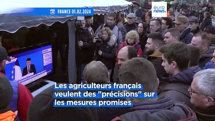 Colère des agriculteurs : les manifestants attendent des explications du gouvernement