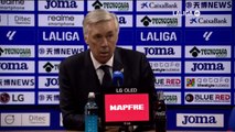 Ancelotti sobre el árbitro y las dos acciones polémicas del partido