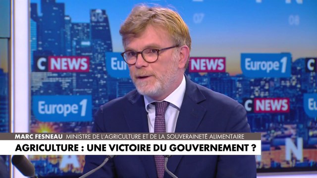 Marc Fesneau : «Les agriculteurs ne nous ont pas donné un quitus pour l'éternité»