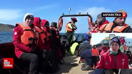 Türk bilim ekibi 4 gün sonra Antarktika'ya ulaştı