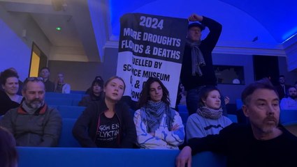 Greta Thunberg hijacks London Science Museum event for climate protest hours after court appearance