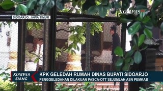 Sejumlah ASN Pemkab Sidoarjo Terjaring OTT KPK! Rumah Dinas Bupati Digeledah! [LIVE REPORT]