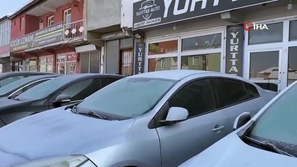 Bir şehir buz kesti! Murat Nehri dondu