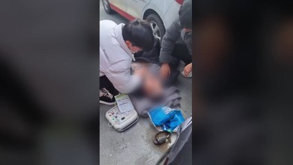 여객선 타고 퇴근하다가...응급 환자 살린 소방대원들 / YTN