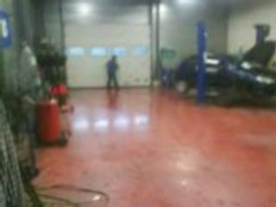 Mike glissade + gamelle