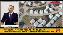 Bakan Yerlikaya: Asrın felaketi, asrın dayanışması oldu