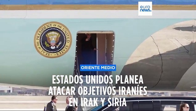 Estados Unidos planea atacar objetivos iraníes en Irak y Siria