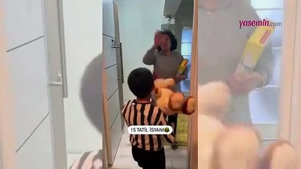 Ninelerin başı torunlarıyla dertte! 15 tatil boyunca torununa bakan anneannenin tepkisi viral oldu