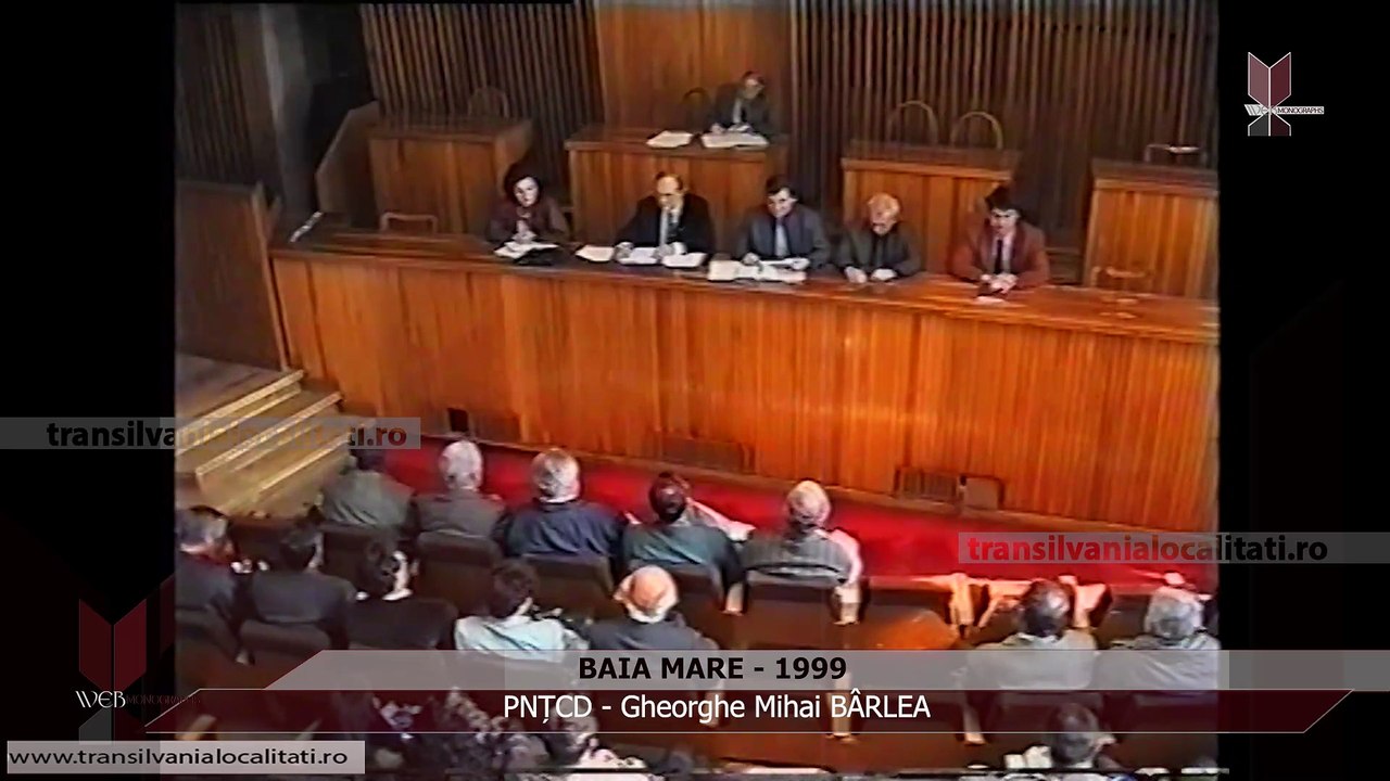 BAIA MARE 1999 - PNȚCD - Gheorghe Mihai BÂRLEA