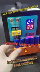 737G+Dual Digital Display Intelligent Precision Pulse Spot Welding Machine