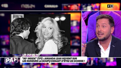 Amanda Lear revient sur les rumeurs la soupçonnant d'être un homme