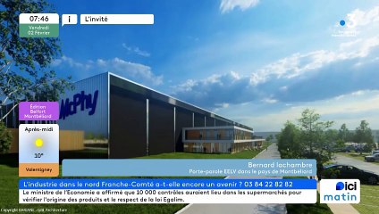 Malgré "des obstacles", l'industrie du Nord Franche-Comté réussit sa mue selon un spécialiste du secteur
