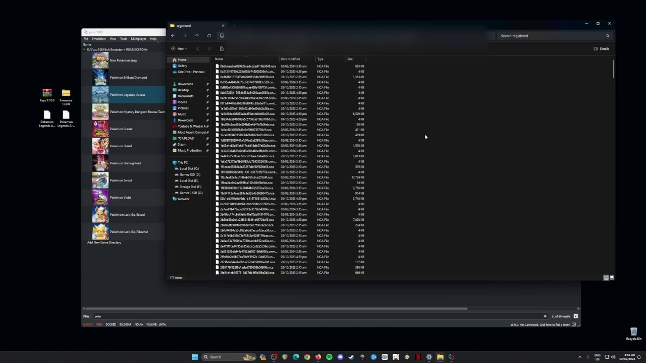 Play Pokémon Legends Arceus on PC Version 1.1.1 [YUZU-RYUJINX]