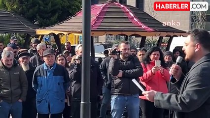 TİP Milletvekili Can Atalay'ın düşürülmesi protesto edildi