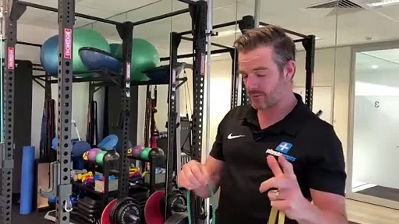 Ankle Sprain Rehab - Banded Strengthening _ Tim Keeley _ Physio REHAB