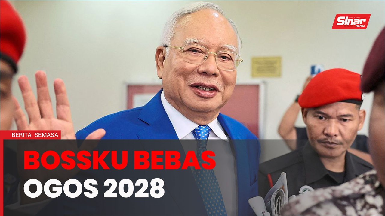 Najib dapat pengampunan, bebas pada tahun 2028