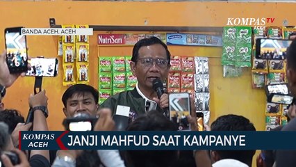 Mahfud MD Jika Terpilih Rakyat Aceh tidak Akan Ditipu Lagi