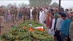 आईटीबीपी जवान अजीत सिंह का सैनिक सम्मान के साथ अंतिम संस्कार