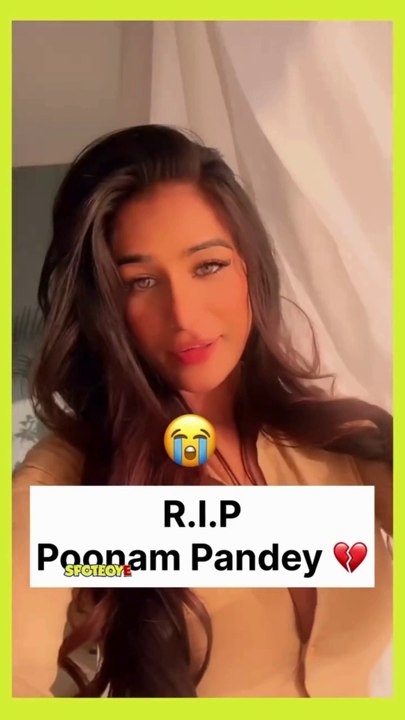 Poonam Pandey dies in her hometown Kanpur of cervical cancer. Her manager confirms the news. #RIP  
