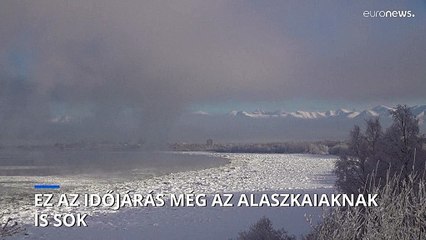 Ez az időjárás még az alaszkaiaknak is sok
