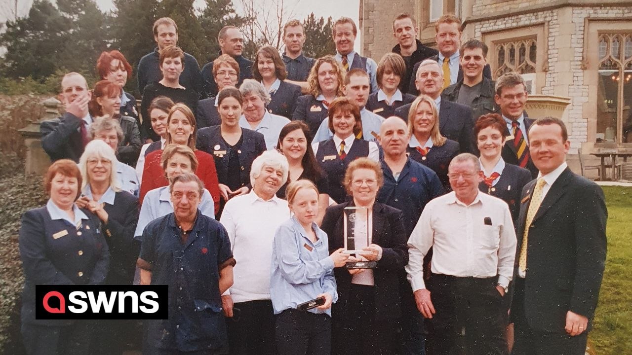 Britain's oldest waitress forced to retire through injury at 91
