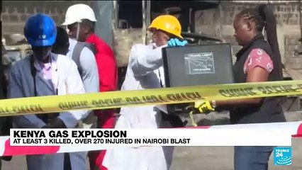 Rescue operation underway after a gas explosion ripped through Kenya’s capital Nairobi