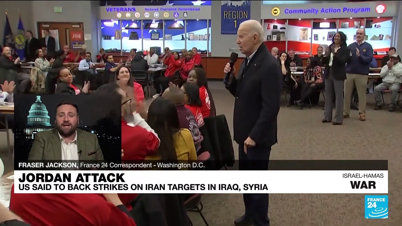 Jordan attack: US approves strikes against Iranian targets in Iraq, Syria