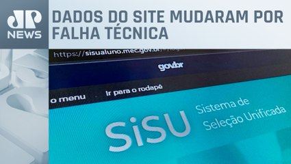 Site do Sisu registra falhas e aprovados “perdem” vaga
