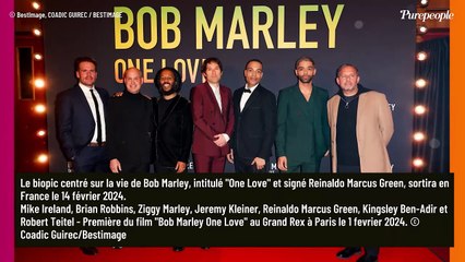 Ophélie Meunier dévoile une coiffure TRÈS volumineuse, défilé de Miss France pour la première du biopic Bob Marley