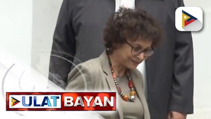 Mga miyembro ng Kamara at Supreme Court, nakapulong si UNSR Irene Khan; isyu ng red-tagging at...