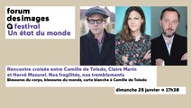 Rencontre croisée entre Camille de Toledo, Claire Marin et Hervé Mazurel. Nos fragilités, nos tremblements.