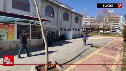 Elazığ’da zabıtayı gören dilenci, kadınlar tuvaletine saklandı