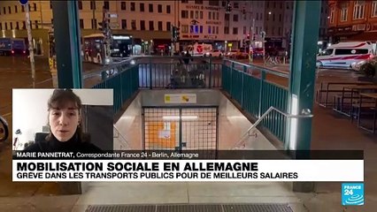 Allemagne : grève nationale dans les transports publics pour exiger de meilleurs salaires et conditions de travail