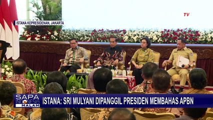 Menkeu Sri Mulyani Dipanggil Menghadap Jokowi di Istana