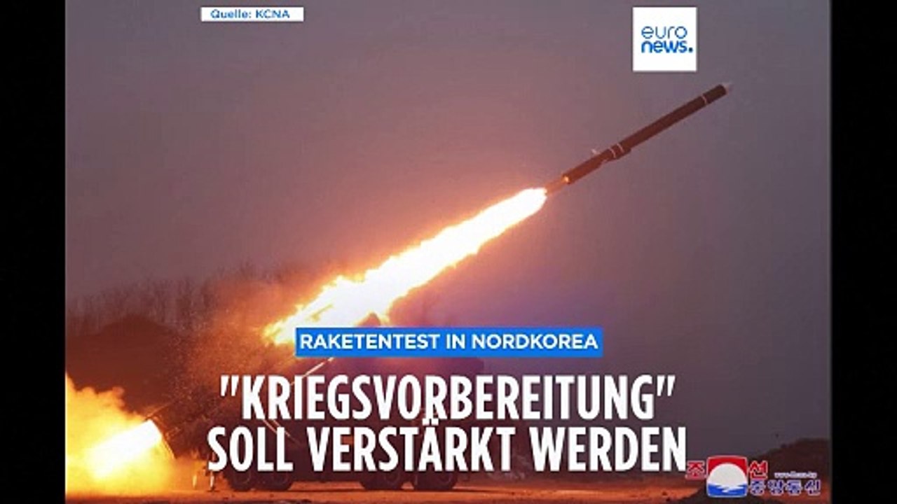 Erneuter Marschflugkörpertest in Nordkorea: 'Kriegsvorbereitungen' werden verstärkt