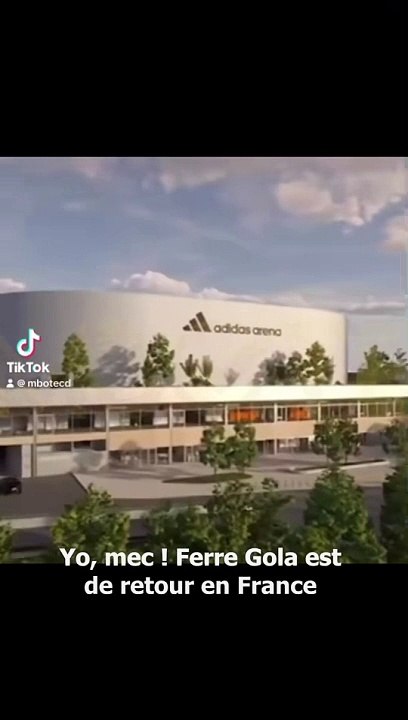 Ferré Gola en concert au Adidas Arena de Paris