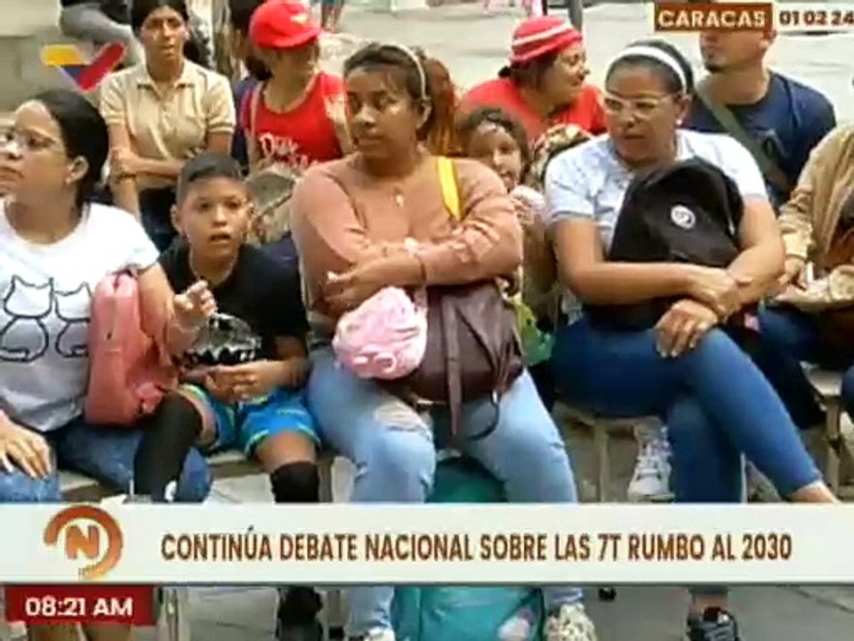 Comunidades de Caracas debatieron los objetivos del Plan de las 7 Transformaciones