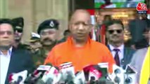 UP assembly budget session: CM Yogi addresses media before