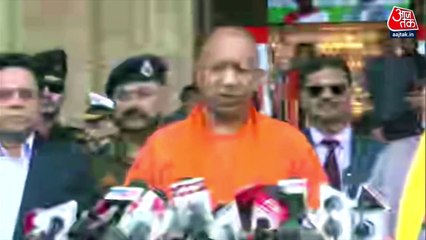 Download Video: UP assembly budget session: CM Yogi addresses media before