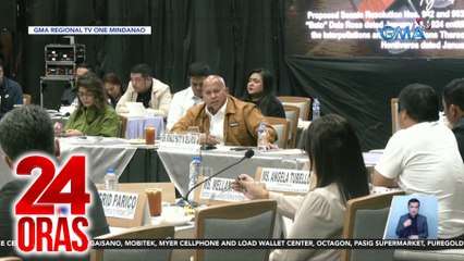 Paghikayat na mameke umano ng pirma at pagpirma nang higit sa isang beses, ibinunyag sa pagdinig sa Davao City | 24 Oras