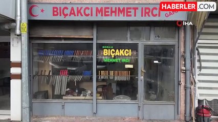 Öğretmenlik yerine bir asırdır aile geleneği olan bıçakçılığı tercih etti