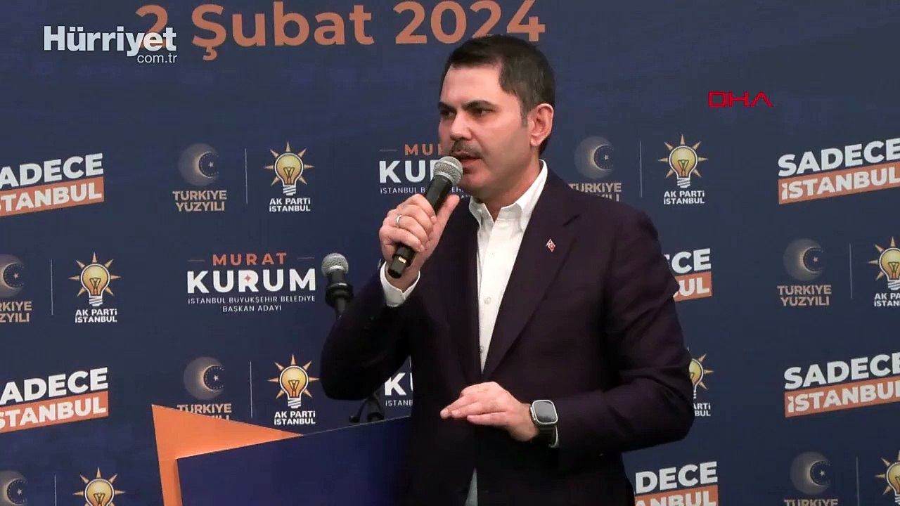 AK Parti İBB Başkan Adayı Kurum: İstanbul'a dair projeleri, planları, hayalleri yok