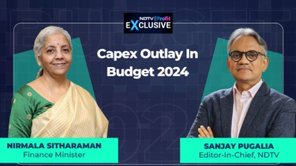Capex Outlay In Budget 2024 | NDTV Profit