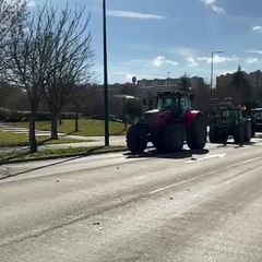 Tractorada en Valladolid