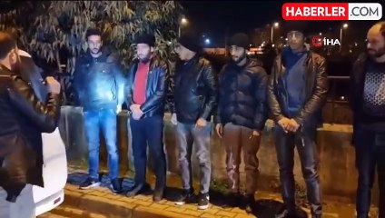 Osmaniye'de 12 düzensiz göçmen yakalandı