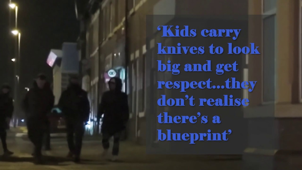 'Kids carry knives to feel big...they don't realise it's on social media forever'