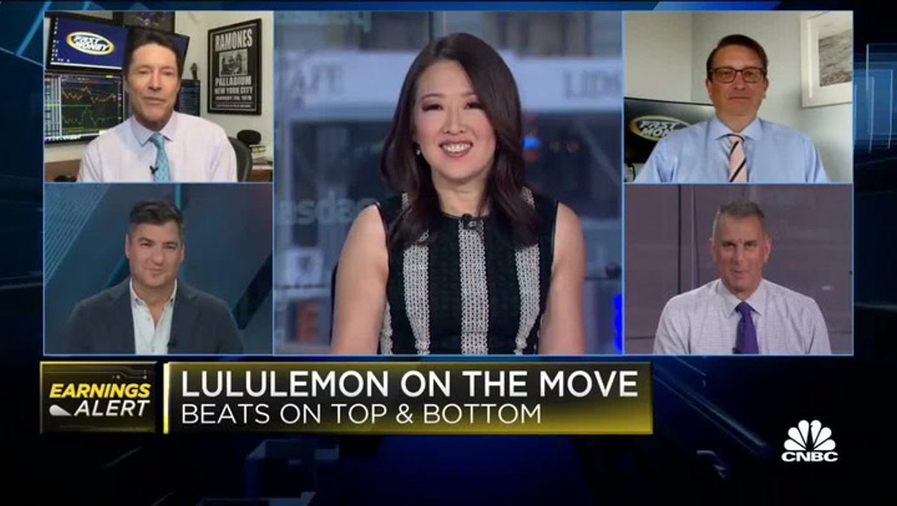 Guy Adami on Lulu Beating Earnings Estimates and Dan Nathan Takes a Look at Nike