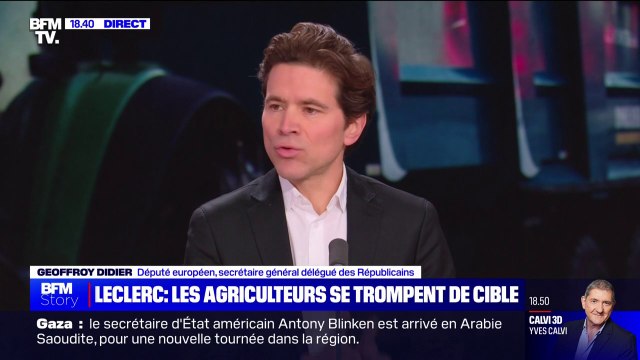 Contournement de la loi Egalim par les distributeurs: Il y a des lois qui sont bonnes mais qui ne sont pas mises en œuvre concrètement , regrette le député européen LR Geoffroy Didier