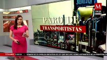 Transportistas realizan bloqueo en la México-Querétaro; demandan mayor seguridad